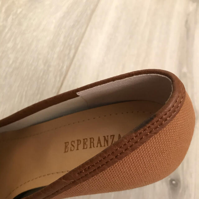 ESPERANZA(エスペランサ)の未使用　エスペランサ　リボン付きローファー レディースの靴/シューズ(ハイヒール/パンプス)の商品写真
