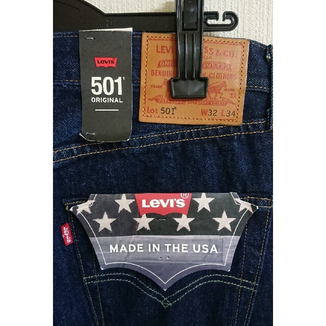 Levi's(リーバイス)のリーバイス 501 プレミアム アメリカ製 メンズのパンツ(デニム/ジーンズ)の商品写真