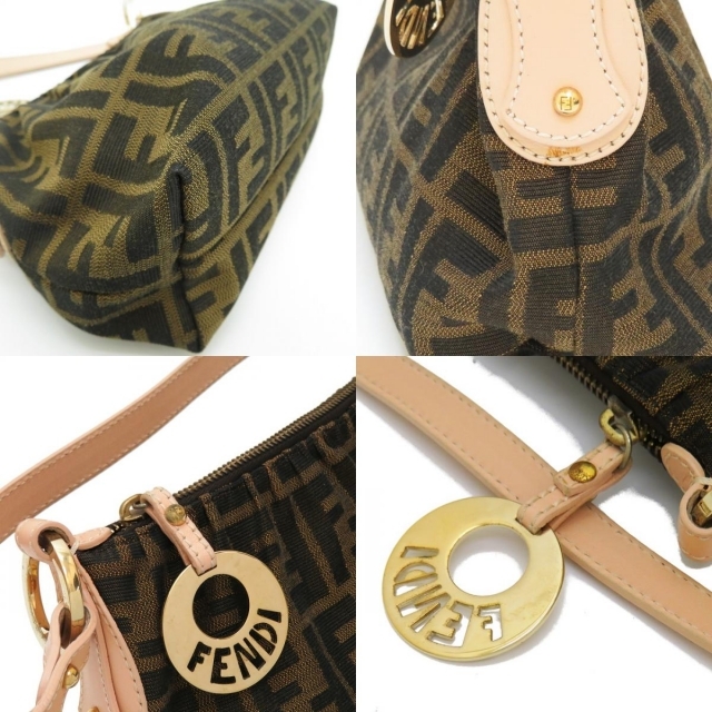 といえる FENDI ズッカ柄 アクセサリーポーチ 8Bの通販 by 真子質店 ...