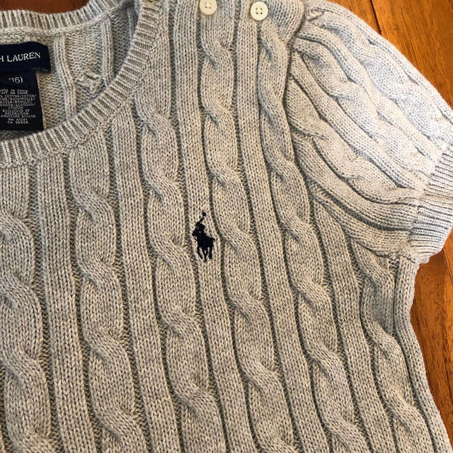 ラルフローレン キッズ 160 ニットワンピース
