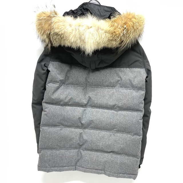 CANADA GOOSE(カナダグース)のカナダグース CANADA GOOSE CLARENCECOAT 2581M クラレンスコート フード ファー ダウンジャケット ダウン グレー メンズのジャケット/アウター(ダウンジャケット)の商品写真