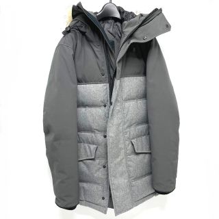 カナダグース(CANADA GOOSE)のカナダグース CANADA GOOSE CLARENCECOAT 2581M クラレンスコート フード ファー ダウンジャケット ダウン グレー(ダウンジャケット)