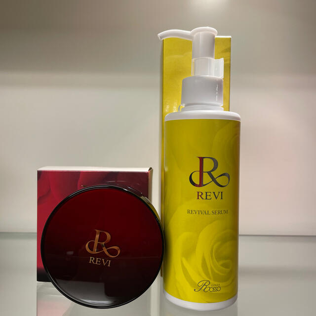 REVIリバイバルセラム20ml、陶肌ファンデーションベースメイク/化粧品