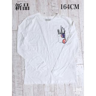 ザラ(ZARA)の新品　ZARA ザラ　ロンT ロングTシャツ　150cm 160(Tシャツ/カットソー)