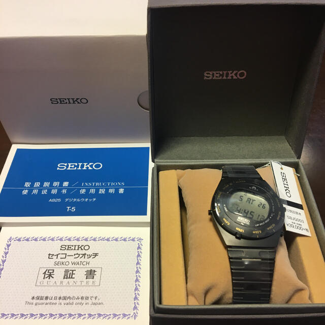 SEIKO - SEIKO ジウジアーロ デジタル SBJG003 新品未使用の通販 SEIKO - SEIKO ジウジアーロ デジタル SBJG003 新品未使用の通販