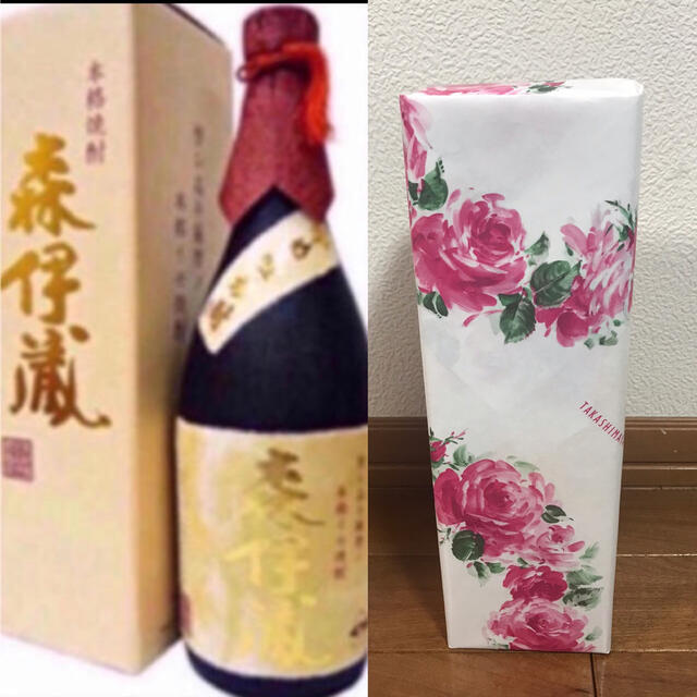 森伊蔵 金ラベル 720ml 袋付 高島屋 贈答用 プレミア 焼酎 幻の焼酎