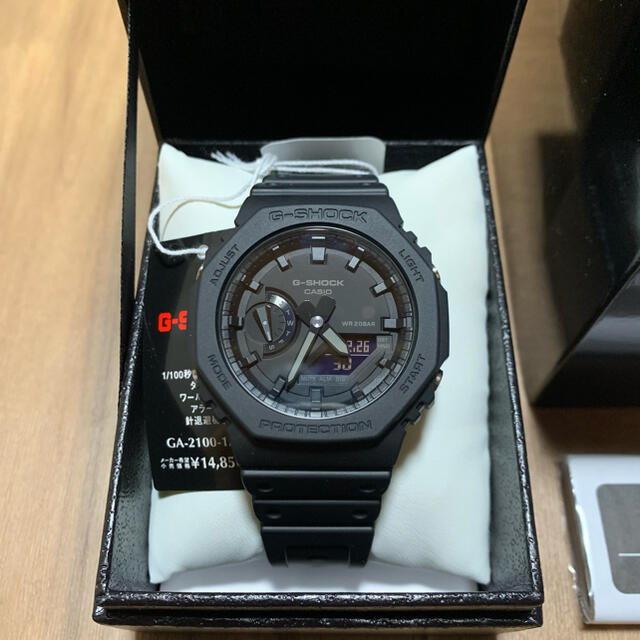 カシオ CASIO G-SHOCK GA-2100-1A1JF 新品　2本セット