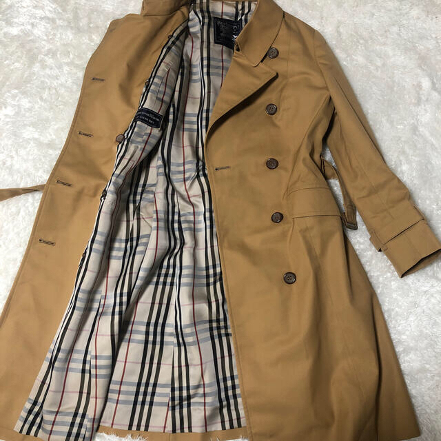 BURBERRY(バーバリー)のBURBERRY オールド バーバリー 定番 トレンチコート キャメルブラウン レディースのジャケット/アウター(トレンチコート)の商品写真