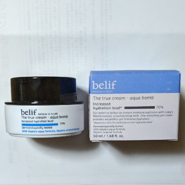 韓国コスメ belif ザトゥルークリーム  アクアポム  50ml コスメ/美容のスキンケア/基礎化粧品(フェイスクリーム)の商品写真