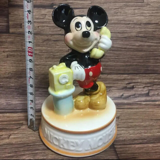 オルゴール☆陶器☆ミッキー☆ディズニー☆スモールワールド☆小さな世界 | フリマアプリ ラクマ