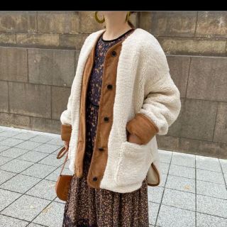 トゥデイフル(TODAYFUL)の★☆Bonny ボア × コーデュロイpiping coat☆★(ブルゾン)