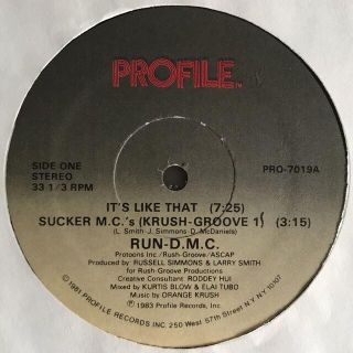 Run-D.M.C. - Sucker M.C.'s(ヒップホップ/ラップ)