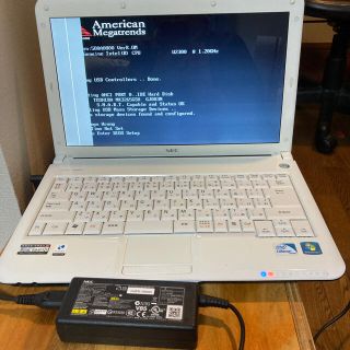 エヌイーシー(NEC)の*ジャンク*ノートPC.   NEC(ノートPC)