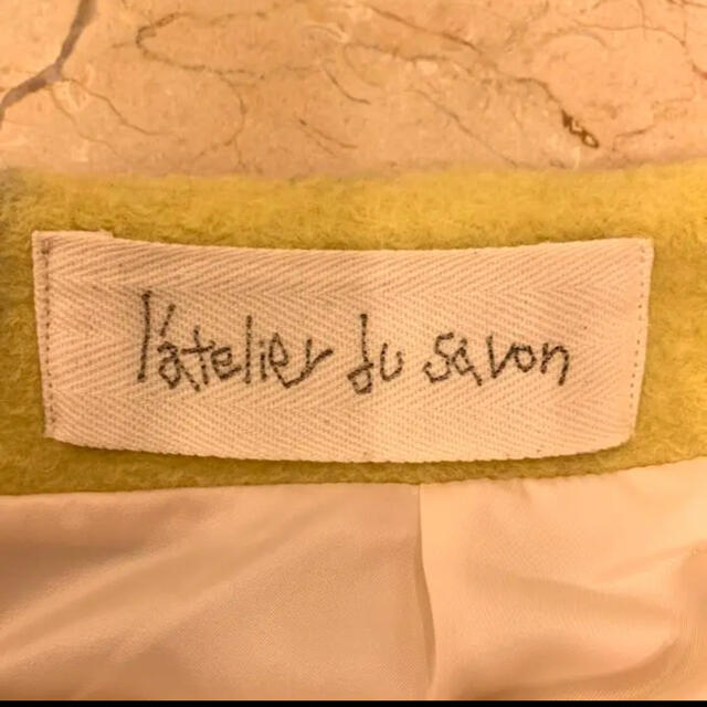 l'atelier du savon(アトリエドゥサボン)の秋冬★l‘atelier du savon モヘア風 パッチワークウールスカート レディースのスカート(ロングスカート)の商品写真