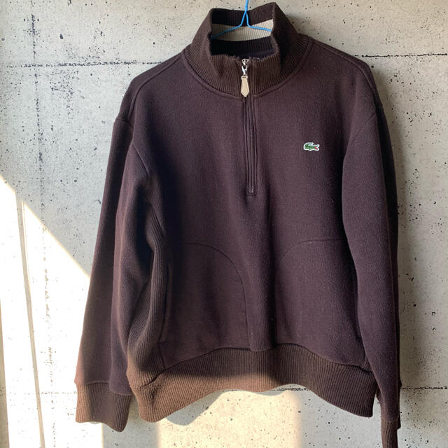 lacoste ハーフジップ　珍品