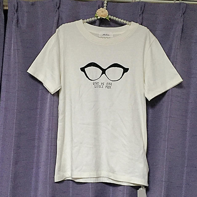 Mila Owen(ミラオーウェン)の新品未使用 メガネ  Tシャツ レディースのトップス(Tシャツ(半袖/袖なし))の商品写真