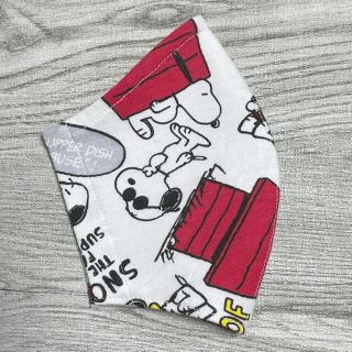 スヌーピー(SNOOPY)のスヌーピー　立体　インナーマスク　ハンドメイド(その他)