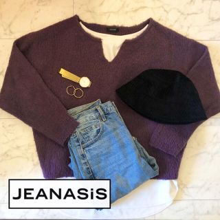 ジーナシス(JEANASIS)の《JEANASIS》紫ニット💜(ニット/セーター)