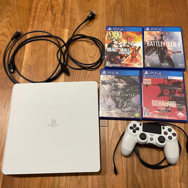 PS4 500GB(CUH-2200AB01)箱無し+ソフト4本 - www.sorbillomenu.com