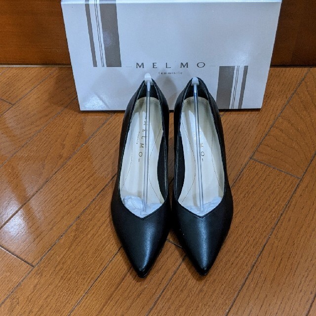 MELMO(メルモ)のMELMO メルモ パンプス✨新品/未使用✨ブラック レディースの靴/シューズ(ハイヒール/パンプス)の商品写真