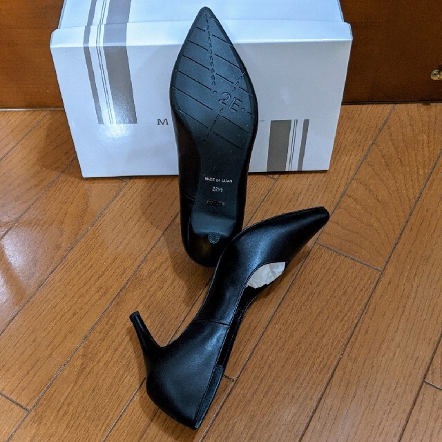 MELMO(メルモ)のMELMO メルモ パンプス✨新品/未使用✨ブラック レディースの靴/シューズ(ハイヒール/パンプス)の商品写真