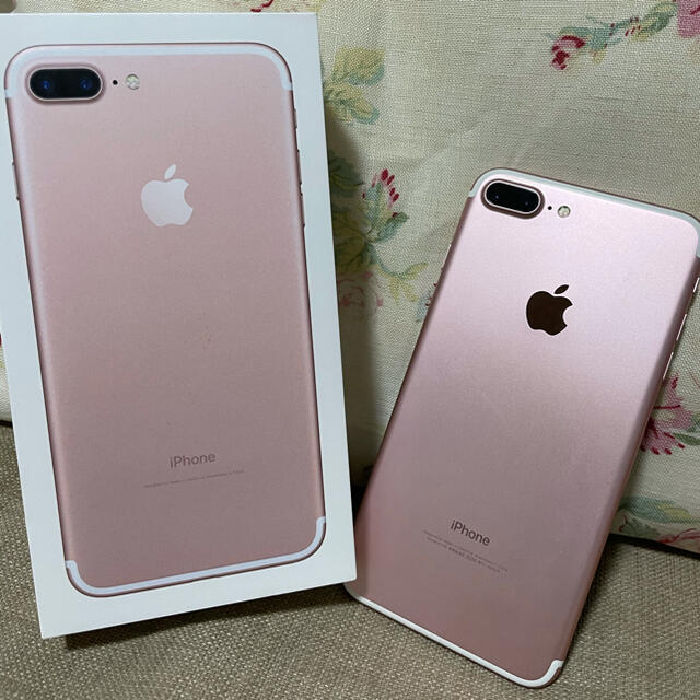 iPhone 7 Plus ROSE GOLD 128 GB SIMフリー 低価格で大人気の 9310円