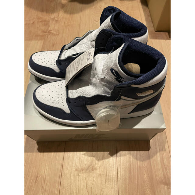 NIKE(ナイキ)のNIKE AIR JORDAN 1 MIDNIGHT NAVY 2020 メンズの靴/シューズ(スニーカー)の商品写真