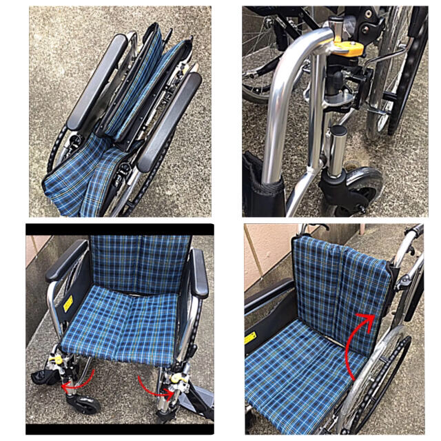 ♿️自走式 自立リハビリ訓練に最適 とても使いやすく便利な多機能タイプ 車椅子