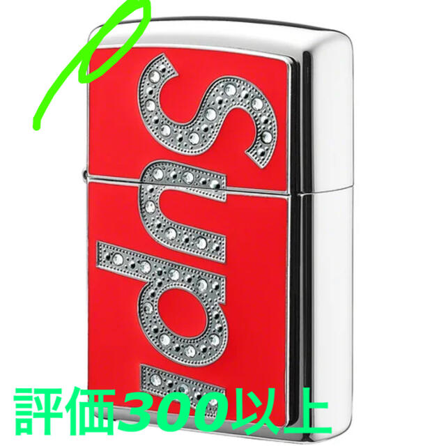 Supreme Swarovski Zippo box logoステッカーつき