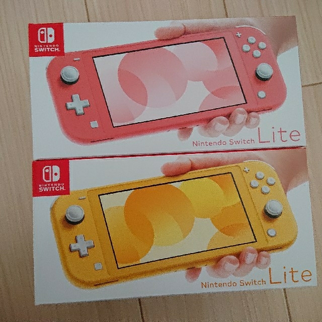 【新品未開封】Nintendo Switch Lite　イエロー　コーラル家庭用ゲーム機本体