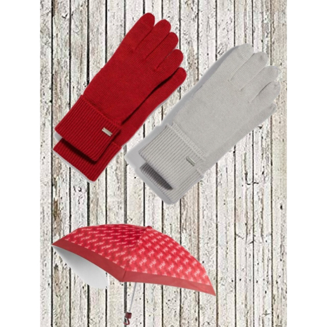 【COACH】［専用］ニット　グローブ　手袋　& ミニ傘