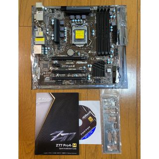 マザーボード ASRock Z77 Pro4-M 箱無しの通販 by かいっとりうむ's ...