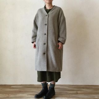 nest robe(ネストローブ)| シェットランドモッサーノーカラーコート