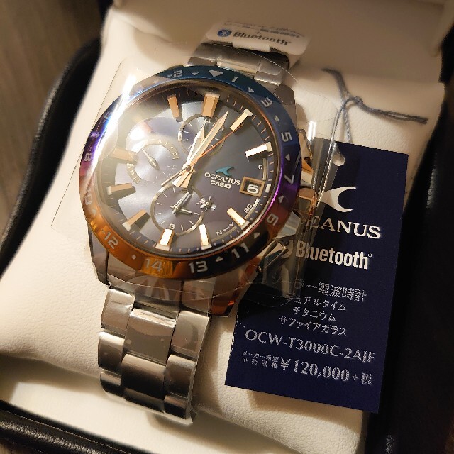 CASIO(カシオ)のオシアナス OCW-T3000C-2AJF 限定モデル 未使用 メンズの時計(腕時計(アナログ))の商品写真