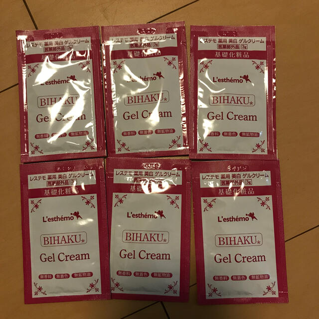 レステモ ゲルクリーム コスメ/美容のスキンケア/基礎化粧品(オールインワン化粧品)の商品写真