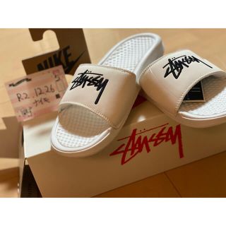 ナイキ(NIKE)のNIKE×STUSSY BENASSI  23.5cm(サンダル)