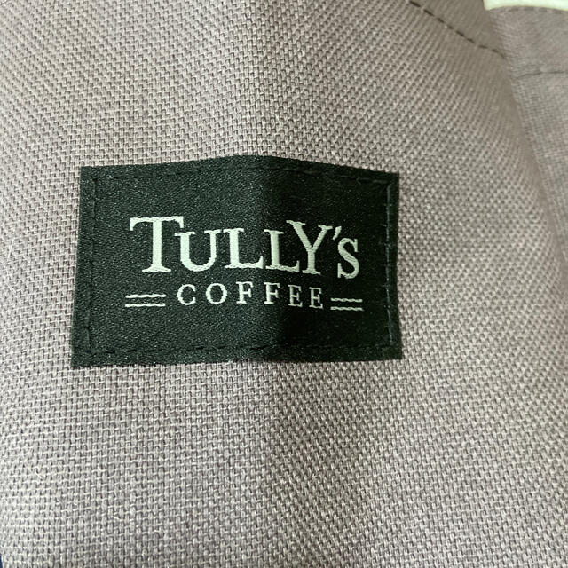 TULLY'S COFFEE(タリーズコーヒー)のタリーズ　2021福袋　バッグのみ　グレー エンタメ/ホビーのコレクション(ノベルティグッズ)の商品写真