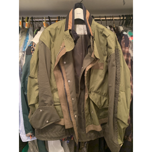 20SS SACAI JACKET 20-02211M