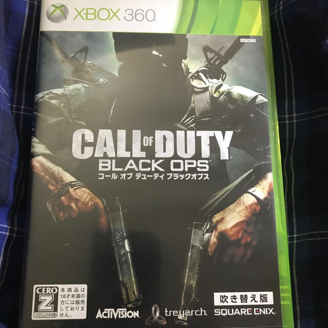 Xbox360(エックスボックス360)のコール オブ デューティ ブラックオプス（吹き替え版） XB360 エンタメ/ホビーのゲームソフト/ゲーム機本体(家庭用ゲームソフト)の商品写真
