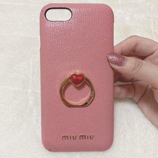 miumiu   miumiu iPhoneケースの通販 by shop｜ミュウミュウならラクマ