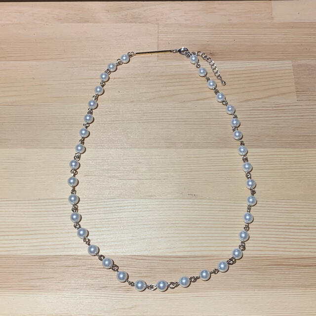 KAPITAL(キャピタル)のパールネックレス　pearl  necklace  8mm 50 メンズのアクセサリー(ネックレス)の商品写真