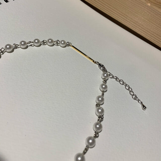 KAPITAL(キャピタル)のパールネックレス　pearl  necklace  8mm 50 メンズのアクセサリー(ネックレス)の商品写真