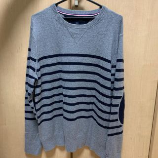 トミーヒルフィガー(TOMMY HILFIGER)のTOMMY HILFIGER ボーダーニット　XL(ニット/セーター)