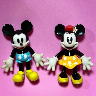 ディズニー(Disney)のミッキー＆ミニー フィギュアセット(フィギュア)