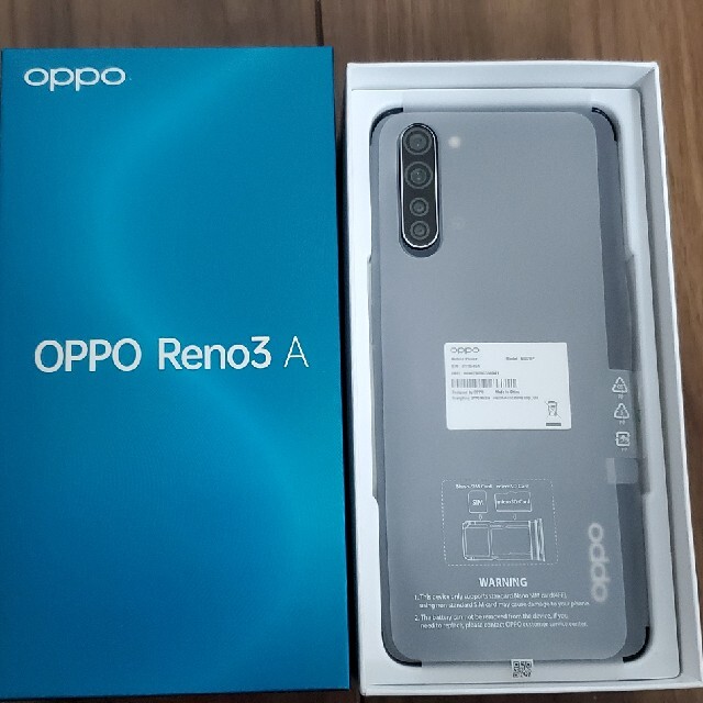 【新品未使用】OPPO Reno3 A SIMフリー ブラック