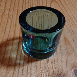 イッタラ(iittala)のイッタラ キャンドルホルダー kivi ブルー(その他)