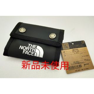 ザノースフェイス(THE NORTH FACE)のノースフェイスBCドットワレット ブラック  NM82080K【新品未使用】(折り財布)