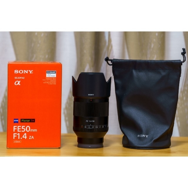 【保証書あり・美品】Planar FE 50mm F1.4 ZA