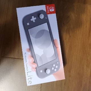 ニンテンドースイッチ(Nintendo Switch)のNintendo Switch NINTENDO SWITCH LITE グレー(携帯用ゲーム機本体)