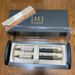 ダックス(DAKS)のＤＡＫＳ カジュアル ハウスチェック ボールペン シャープペンシル セット(ペン/マーカー)